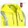 Men's High Visibility Lime Hooded Sweatshirt